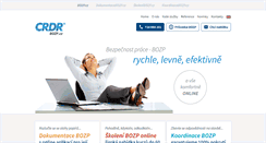 Desktop Screenshot of bozp.cz